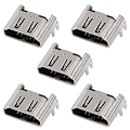 Miniatyrbillede 1 af 5: 5 stk. HDMI-port til PS4, HDMI-port-stikkontakt-grænseflade-stik-erstatningsdel til Playstation 4 PS4-konsol db