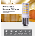 Pikkukuva 5 / 5: Db 2 kpl Ba15d Led-valot, kaksoiskosketin Smd2835 220v 51 lediä, erittäin kirkas ompelukoneeseen Pfaff Warm White