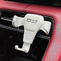 Miniatyrbilde 1 av 4: Ny Justerbar Mobiltelefonholder for Bilventilasjon, Fiat Holder for 500 500c 2012 500x 500l Abarth 695, Hurtigfeste, Bil [DB] For Fiat 500x White
