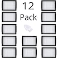 Miniatyrbilde 2 av 5: 12-pakks erstatningsfiltre for iRobot Roomba i&e i1 i3 i4 i6 i7 i8 e5 e6+ J7 (Ikke for J7+) Reservedeler for støvsugertilbehør Db
