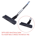 Miniatyrbilde 1 av 4: Sata Hdd Harddisk Kabelkontakt For Acer Nitro 5 An515-44 An715-74g Nbx0002h db Black 1 Pcs