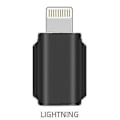 Pikkukuva 1 / 5: Älypuhelimen sovitin DJI Pocket 2 Osmo Pocket iOS Lightning Micro USB-C Android Positive Standard Reverse Data Gimbal Osien {db} Black
