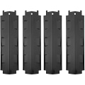 Miniatyrbillede 2 af 5: Universal udskiftning grill varme telte til grill porcelæn stål bbq varmeplade skjold varme telt smagsgiver bar brænderdæksel flamme tamer for db 2Pcs