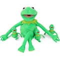 Miniatyrbillede 1 af 5: Kermit Frø Hånddukke, Frø Plys, The Muppets Show, Blød Frø Dukke Egnet Til Rollespil - Grøn, 24 Tommer [DB] 29 Inchesset