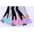 Miniatyrbild 3 av 3: Princess sommar 3D-byxor-Elsa-Belle-Rapunzel-Aurora Rapunzel black trouser 100 cm one size