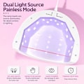 Miniatyrbild 5 av 5: 48W UV / LED proffslampa med timerfunktion 48 watt one size