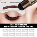 Miniatyrbild 2 av 6: One Step Brow Stamp Shaping Kit Brown Black one size