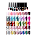 Miniatyrbild 6 av 8: 6 st 8,5 ml Gel Nagellack Set Set # 45 one size