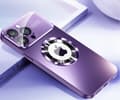 MagSafe Magnetic Phone Case with One-Piece Lens Protector Design for iPhone 16 Plus Dark Purple