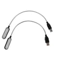 2 st Laptop Computer Lamp Laptop Reading Lamp Mini LED Lamp USB Notebook Light Black Black 1.5X30.5CM