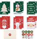 24-pack DIY-julklappar, anpassningsbara julhälsningar DXGHC