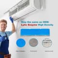 Miniatyrbillede 2 af 5: 8-pak Mini Split Luftfilter Erstatning til Mitsubishi Electric MAC-2330FT-E og MAC-3000FT-E - Ingen Rammer Black&Blue