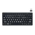 2.4G Wireless Keyboard 78 Keys Large Print for Elderly Desktop Laptop