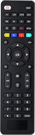 Universal Remote Control for All TVs, Blu-Ray/DVD Players, Streaming Devices, Soundbar, Audio/Video, Cable