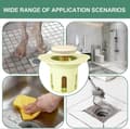 Miniatyrbild 3 av 5: Sink Stopper Pop Up Drain Plug Kitchen Sink Silicone Waste Grinder Plug Silicone Filter Green