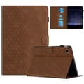 Etui til Samsung Galaxy Tab A9+ Honeycomb-trykt læder tabletbeskyttelse med kortplads