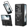 Kameraskyddsfodral med ringstativ för Samsung Galaxy Z Fold 7 Black