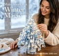 DIY Perle-juletræssæt, Juletræsperlesæt, Håndlavet julepynt Winter Magic