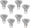 GU10 50W Halogen Bulbs 8-pack, Dimmable 220V 2800K Warm White Spotlight_Quality Gifts