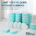 Miniatyrbild 1 av 8: Heart Shape Manikyr Sponge Rub Strips Polish Buffer Block Tool