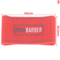 1 st halkfria Barber Clipper Grip Bands Sleeve Red 64*35.5mm