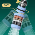 Miniatyrbild 8 av 8: 1st 6-lagers vattenfilter Kranrenare Universal Pink