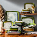 Miniatyrbild 3 av 7: Vancasso Stern blå middags set 16 set
