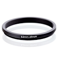 Miniatyrbild 1 av 3: 52 - 49 mm adapterring / step-down ring svart