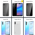 Miniatyrbillede 2 af 8: Kortholder Huawei P20 Lite skal mobilcover hull til oplader hovedtelefoner- Black