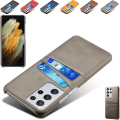 Miniatyrbillede 6 af 6: Samsung Galaxy S21 Ultra skal kort - Lysebrun / beige S21 Ultra