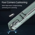 Miniatyrbillede 5 af 11: Iphone 14/13/12/11/XS/XR/SE/8/7/6 skal kortholder etui slot - Transparent Iphone 11