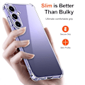 Miniatyrbild 5 av 11: Army V3 Samsung Galaxy S24/S24FE/S24Ultra skal fodral - TRANSPARENT SAMSUNG S24 FE