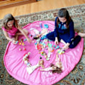 Pikkukuva 2 / 4: Matto säilytykseen piknik lego lelut vaaleanpunainen Pink 1500 mm