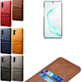 Miniatyrbillede 5 af 11: Samsung Galaxy Note 10 cover mobilcover hul til oplader hovedtelefoner - Gray Note10