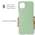 Pikkukuva 3 / 9: Silikon TPU kuori Samsung A12 -kotelo suojakalvo punainen - Red Galaxy A12
