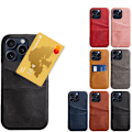 Pikkukuva 1 / 9: iPhone 16 Pro Max -korttikotelo Tumman ruskea Iphone 16 Pro Max