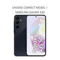 Miniatyrbillede 2 af 7: Samsung Galaxy A35 etui pung cover kortholder - Lilla SAMSUNG A35