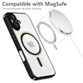 Miniatyrbillede 4 af 6: iPhone 16 skal MagSafe - Transparent / black Iphone 16