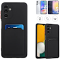 Pikkukuva 1 / 6: Musta korttikotelo suojaa Samsung A05s/A25 - VALITSE: BLACK SAMSUNG GALAXY A25