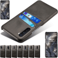 Pikkukuva 1 / 11: OnePlus 6/6T/7/7Pro/7T/7TPro/8/8T/8Pro kortfodral svart - Musta OnePlus 8T
