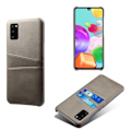 Pikkukuva 7 / 7: Samsung Galaxy A41 -kotelo suojakotelo nahka kortti näytä amex - Punainen A41