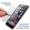 Miniatyrbild 4 av 4: 2st Iphone 12/11/xr/x/xs/8/7/6 pro/max/mini/skal skärmskydd - transparent Iphone 6S skärmskydd