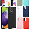 Miniatyrbillede 1 af 9: Silikon TPU skal Samsung Galaxy A13/A33/A53 etui skærmbeskyttelse - Green A33 5G