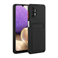 Miniatyrbillede 10 af 11: Sort kortholder etui beskyttelse Samsung A53/A33/A13/A52/A12 - Black A13 4G Samsung Galaxy