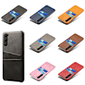 Miniatyrbillede 1 af 9: Kortholder Samsung A05s cover mobilcover hul til oplader hovedtelefoner - Brun Samsung Galaxy A05s