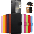Miniatyrbillede 1 af 7: Samsung Galaxy S24 plånbok skal etui kortholder - Grøn SAMSUNG S24