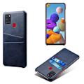 Miniatyrbillede 3 af 7: Samsung Galaxy A21s cover etui beskyttelse læder kort visa amex - Sort A21s