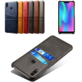 Pikkukuva 1 / 7: Huawei P20 Lite -kotelo korttipaikalla - Punainen Huawei P20 Lite