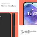 Pikkukuva 4 / 6: Samsung Galaxy A15/A25/A55/A05s puhelintappi silikon / TPU - PUNAINEN Samsung A55