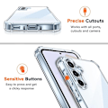 Miniatyrbild 5 av 11: Samsung Galaxy A35 skal fodral Army V3 - Transparent Samsung A35